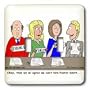 Rich Diesslins Funny Religious Light Cartoons - Church Search Committee Evaluating Ministers - Light Switch Covers - double toggle switch