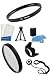 Professional Filter Set includes 1 UV and 1 CPL High Resolution Filters + Adapter Ring + Lens Hood + Lens Cap Keeper + Mini Tripod + LCD Screen Protectors + Camera Cleaning Kit for CANON POWERSHOT SX20 IS, SX10 IS, SX1 IS