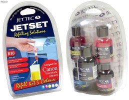 Canon black Refill Kit, 3 x 30 ml + 1 x 30ml Cartridge Flush