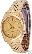 Seiko 5 Men's Gold Tone Classic Automatic Self-Winding Watch Model SNXJ94K