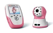 GSI Quality 2.4 GHz Digital Wireless Baby Monitor Color Camera With Video Receiver, SD Card Recording Slot And LED Night Vision - For Nursery And Bedroom Surveillance
