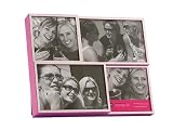 Present Time Photoframe Storyboard 4 pictures pink