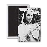 Grace Kelly - 3x2 inch Fridge Magnet - large magnetic button - Magnet