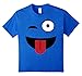 Emoji TShirt One Eye Open Wink Tongue Out