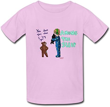 Enocho Youth Among The Sleep Fan Art Kids Boys And Girls T-Shirt - S Pink