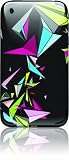 Skinit Protective Skin fits latest iPhone 3G, iPhone 3GS, iPhone (Black Geometric Abstraction)
