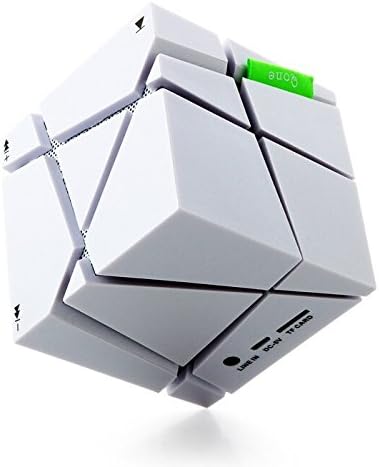 Elecitizon Cube Ultra-Portable Wireless Bluetooth Speaker -White