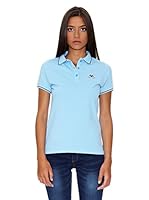 La Española Polo Mujer Manga Corta (Azul Celeste)