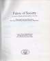 Fabric of society: A century of people and their clothes, 1770-1870 : essays inspired by the collections at Platt Hall, the Gallery of English Costume, Manchester