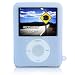 yooZoo iPod Nano 3G Premium Silicone Skin Case with Screen Protector, Armband, Belt Clip, and Lanyard - Horizon Blue