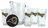 St. Louis Rams Pint Glasses and Beer Pitcher Set | St. Louis Rams Gift Set