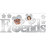 Lot26StudioAdhesiveReflectionsWallDécor,MirrorFriendsFrame,12-Inch