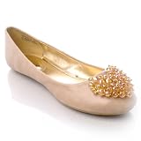 Bamboo 'Hunter-49' Jeweled Flats