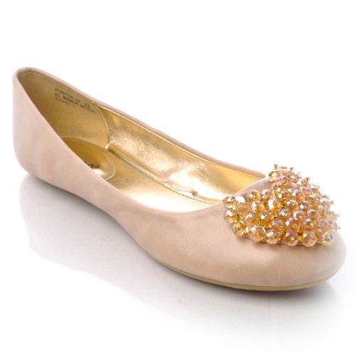 Bamboo 'Hunter-49' Jeweled Flats