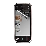 Amzer Mirror Screen Protector with Cleaning Cloth for Nokia N97 Mini,(Clear ....