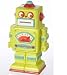 Midwest Robot Bank (Earthenware) Makes Sound when Mondy Is Inserted