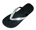 BLACK CLEAR Swarovski Crystal Havaianas Flip Flops Sandals Thongs sizes 5-10 image 3