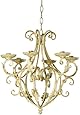 Gifts & Decor Wrought Iron Royalty's Candleholder Chandelier