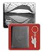 Arsenal F.C. Official Leather Wallet & Keyring Tin Set