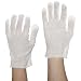 Protective Industrial 97-501 Cotton Lisle Economy Light Weight Women's Glove Liner, White (Pack of 24)