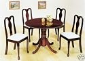 CHERRY QUEEN ANNE DINING ROOM / KITCHEN TABLE