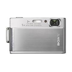Sony Cybershot DSCT-300 Digitalkamera (10 Megapixel, 5-fach opt. Zoom, 8,9 cm (3,5 Zoll) Display, Bildstabilisator) silber
