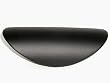 Top Knobs-Nouveau Collection M498 Cup Pull in Flat Black