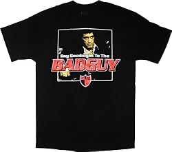 Scarface Tony Montana Badguy Black T-Shirt Tee