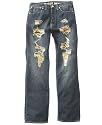 Ed Hardy Jeans, Distressed Straight Leg