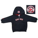 Boston Red Sox Infant Full Zip Hood by Majestic Athletic