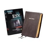 esv clarion reference edition brown calfskin leather es485x