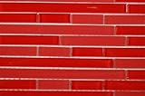 IMAGE OF Zen FIRE RED Glass Mosaic Tiles For Kitchen Bathroom Backsplash, Shower Walls - 10 Tiles per Box - Minimum Order 1 Box - Price is Per Tile