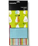 Cooksmart Apples Tea Towels,  3 Pack