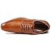 Ferro Aldo MFA-19503L Men's Brown Lace Up Classic Oxford Dress Shoes