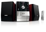 Philips - MCM204/12 - Micro-chaîne CD mp3/wma / K7 - Tuner numérique - DBB - 2 x 4 W - USB