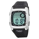Armitron Mens 408156BLK Chronograph Black Squa