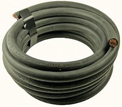 10 feet of 2 gauge black battery cable