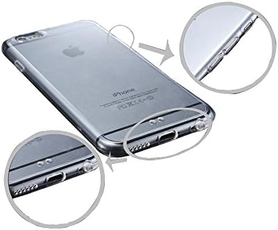 New Modern Protective iPhone 6 (4.7 Inch / 4.7") Ultra Thin TPU Side + Back PC (Plastic) Crystal Clear Transparent Casing (Dust Proof, Shock Proof, Scratch Proof) Transparent Case