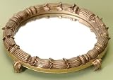 12" The Gift Decorative Christmas Display Mirrored Tray