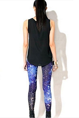 Woman Galaxy Space Printed Tights Leggings Thin Section Of Star Series Pants