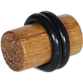 0 Gauge ORGANIC WOOD Plug