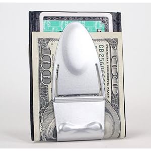 Geneva Silver Ti Money Clamp