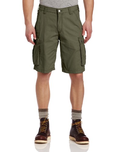 Carhartt Men's Rugged Cargo Short Relaxed Fit,Army Green,40