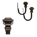 Quadrant Drapery Hardware Collection - Oil Brown