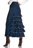 Ruffle-Back Skirt