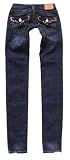 New True Religion Julie with Studs Womens Slim Skinny Jeans