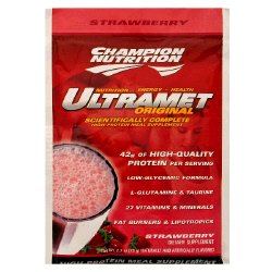 Buy CHAMPION NUTRITION - ULTRAMET STRAW. 60 PACK by CHAMPION NUTRITION