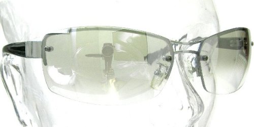 ◆メタルフレーム◆シャープな定番♪　silver/clearHmirror