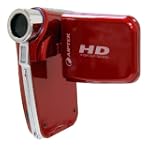 A-HD 720P HD High Definition Camcorder (RED) - 5MP Digital Still Camera - Media Player / Recorder - SD Card Expandable