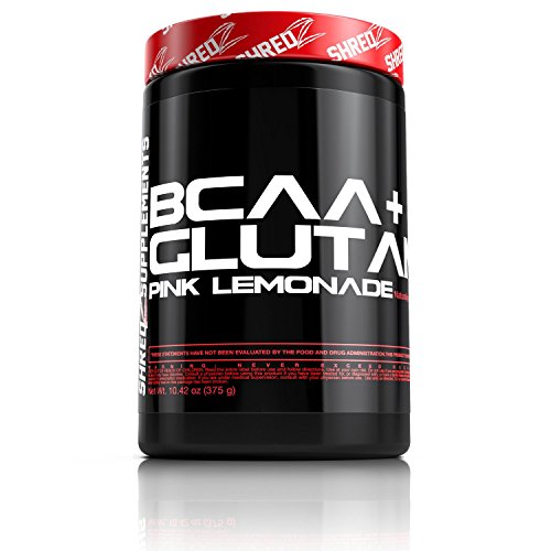 SHREDZÂ® BCAA + Glutamine: Workout Recovery, Enhance Mood, Boost Energy 13.23 oz (375g)
